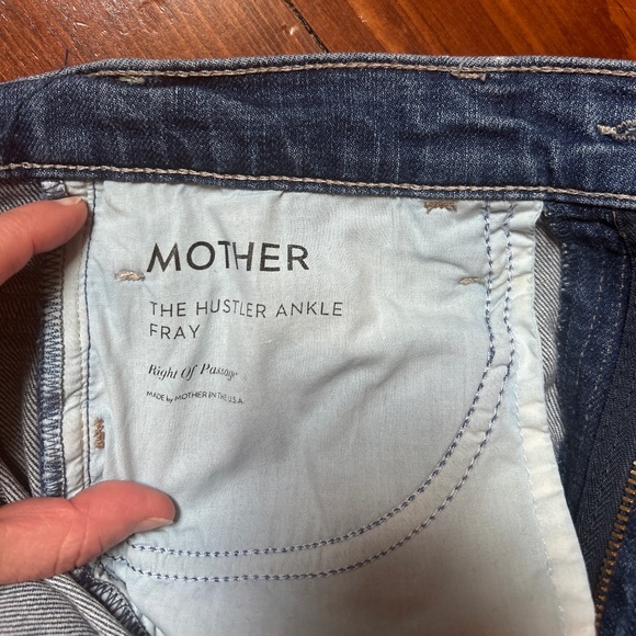 Mother Hustler Ankle Fray Size 27 - Picture 3 of 8